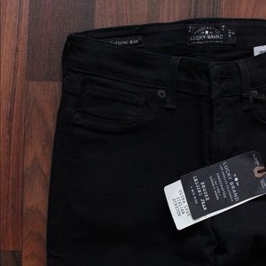 lucky brand black skinny jeans